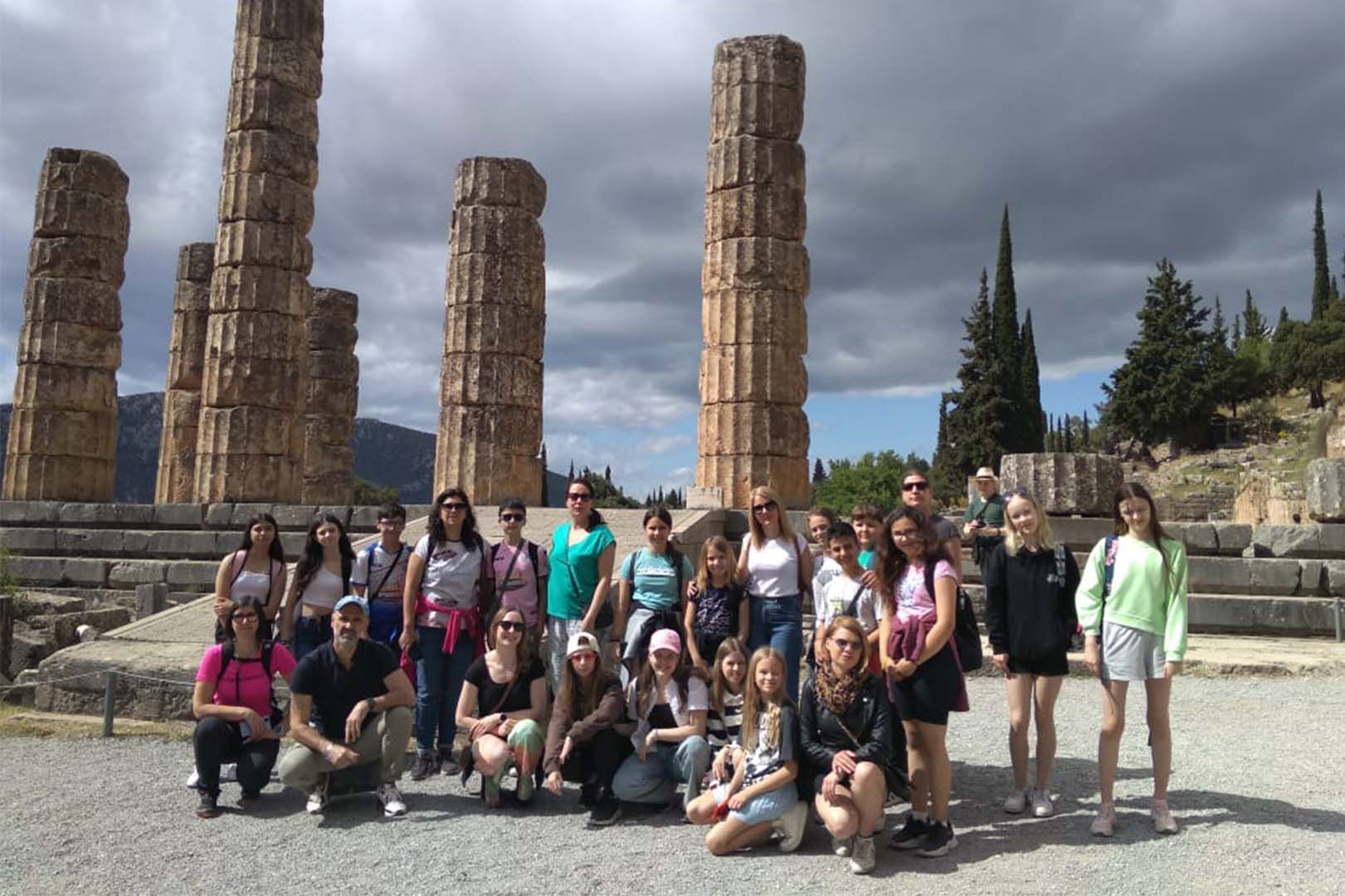 No coração da Grécia, numa escola do Município de Lamia, uma semana de intercâmbio Erasmus reuniu escolas de Portugal, Finlândia, Letônia e Grécia