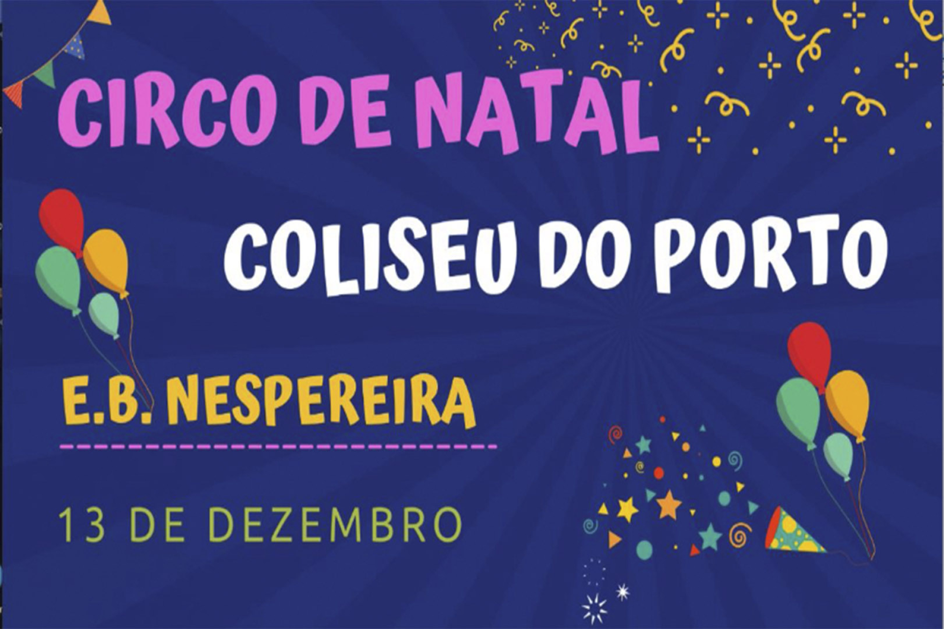 EB de Nespereira - Circo de Natal