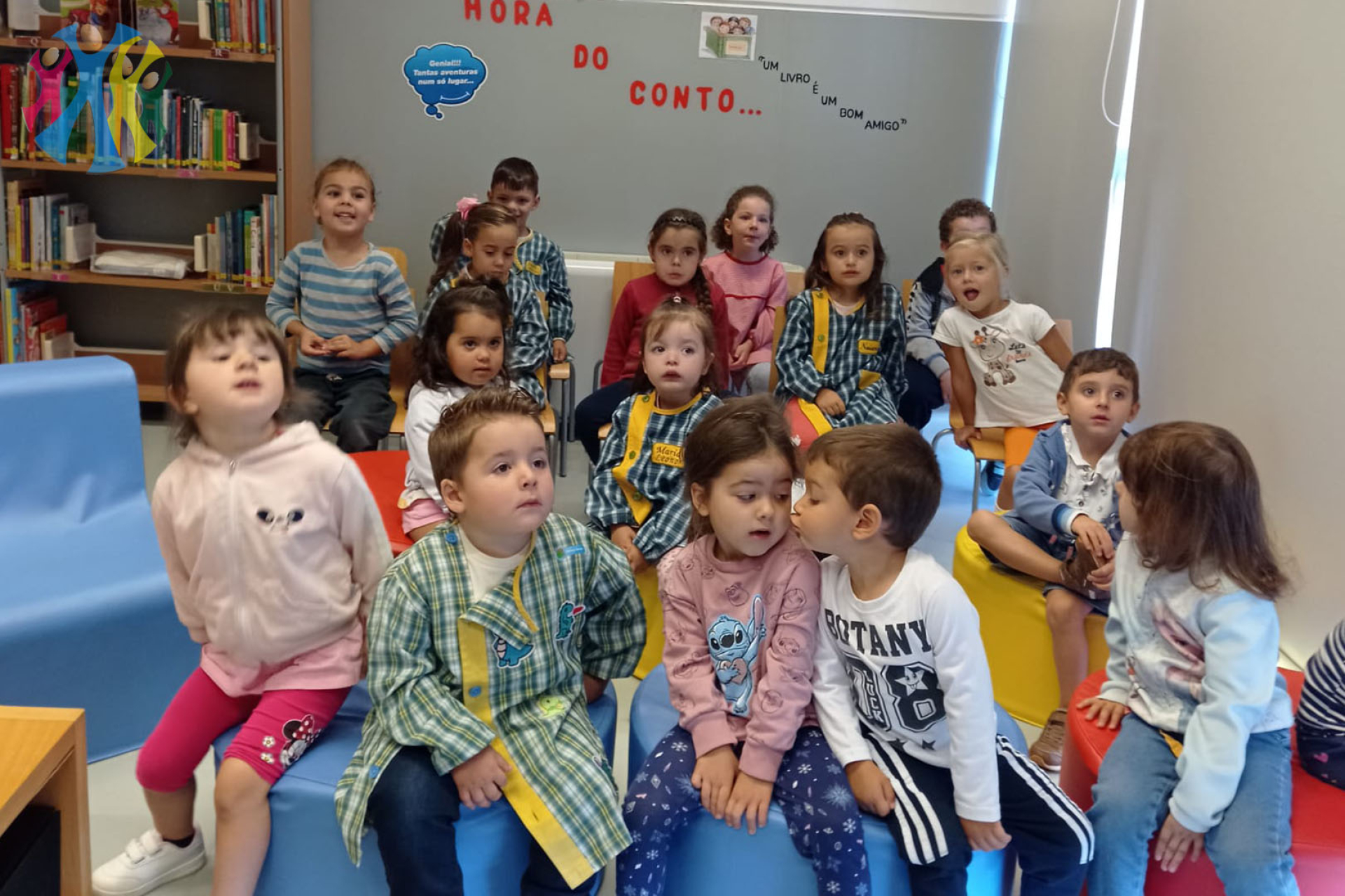 Receção aos alunos nas Bibliotecas Escolares