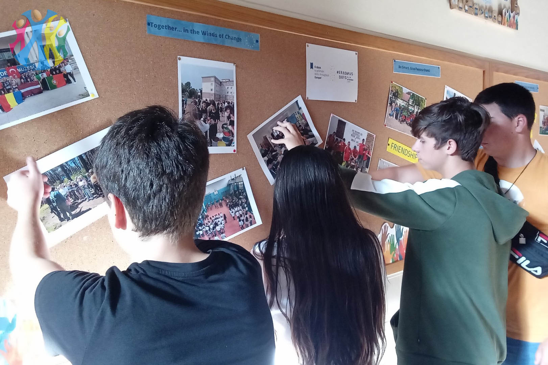 Celebração dos ErasmusDays2023 no Agrupamento