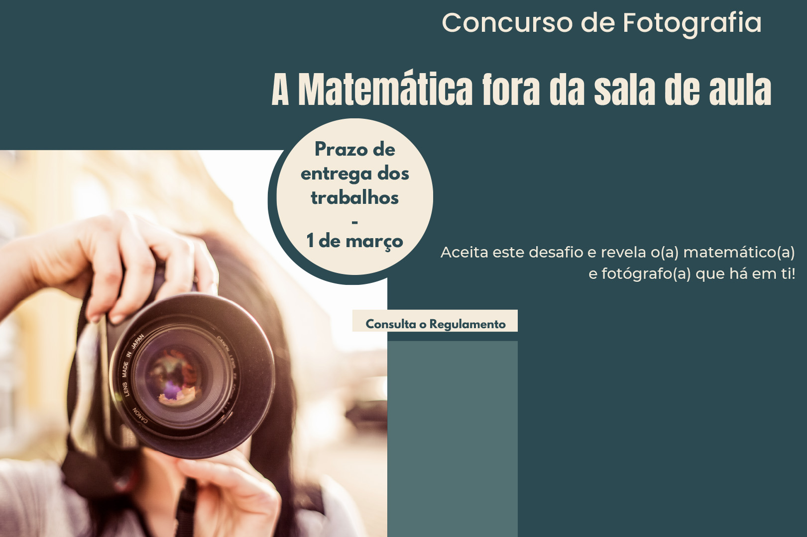 Concurso de Fotografia: "A Matemática Fora da Sala de Aula”