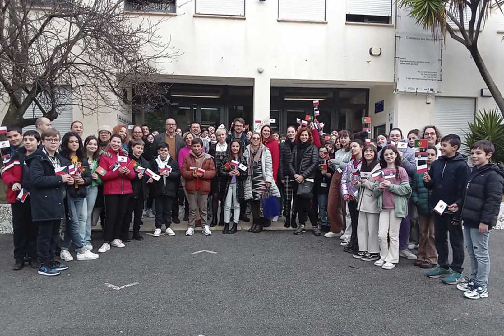 Agrupamento recebeu 10 professores de outros países em evento Erasmus