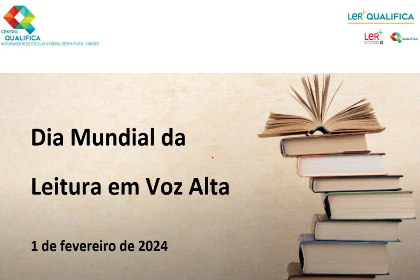 Centro Qualifica - Dia Mundial da Leitura em Voz Alta
