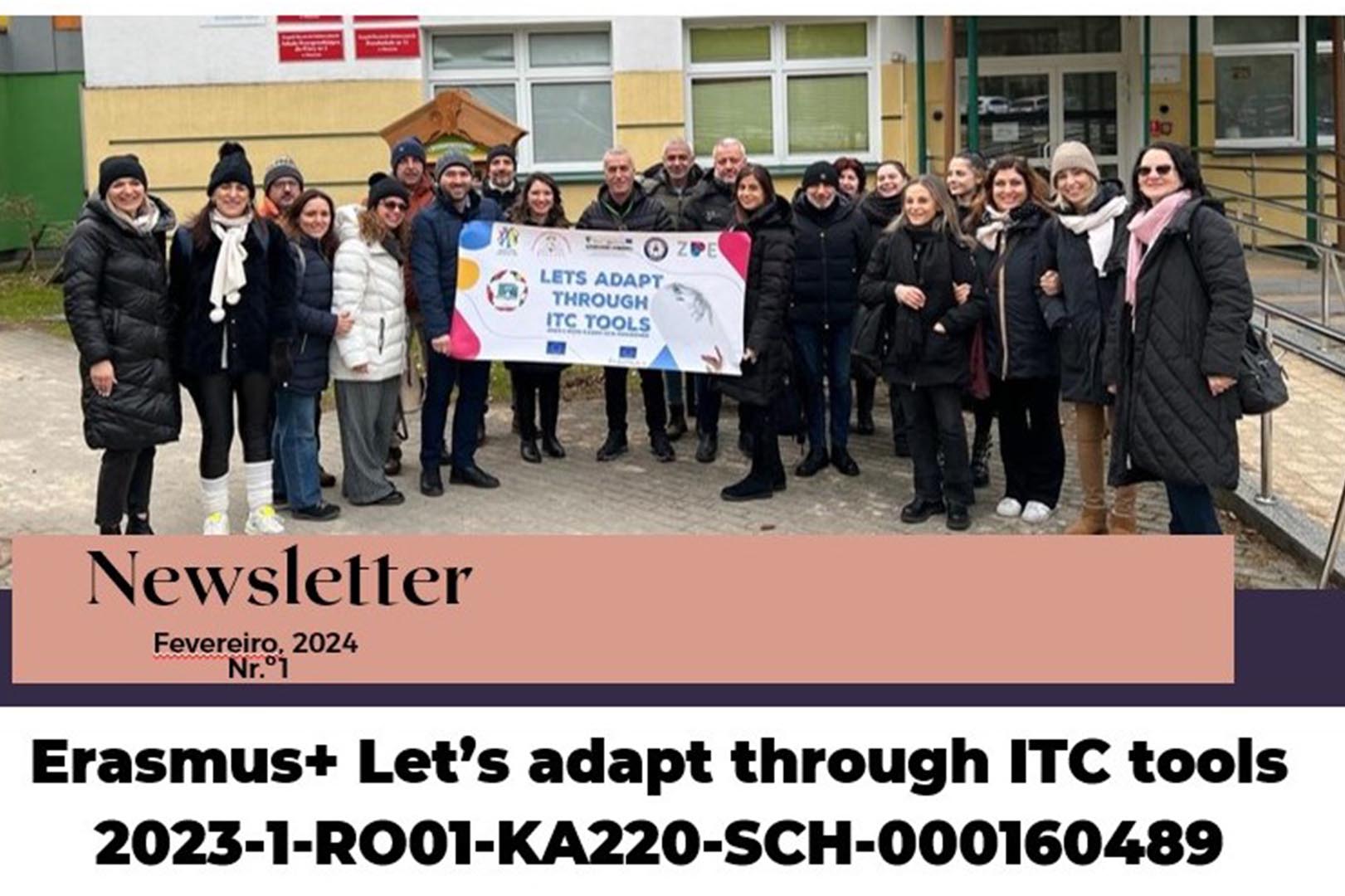 Projeto Erasmus+ Let's adapt through ITC tools