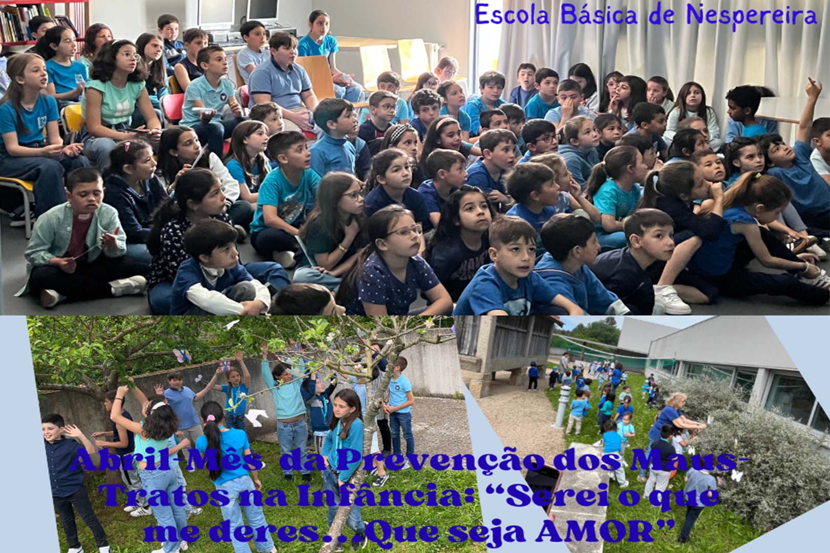 Abril – Mês da Prevenção dos Maus-Tratos na Infância: "Serei o que me deres… Que seja AMOR"