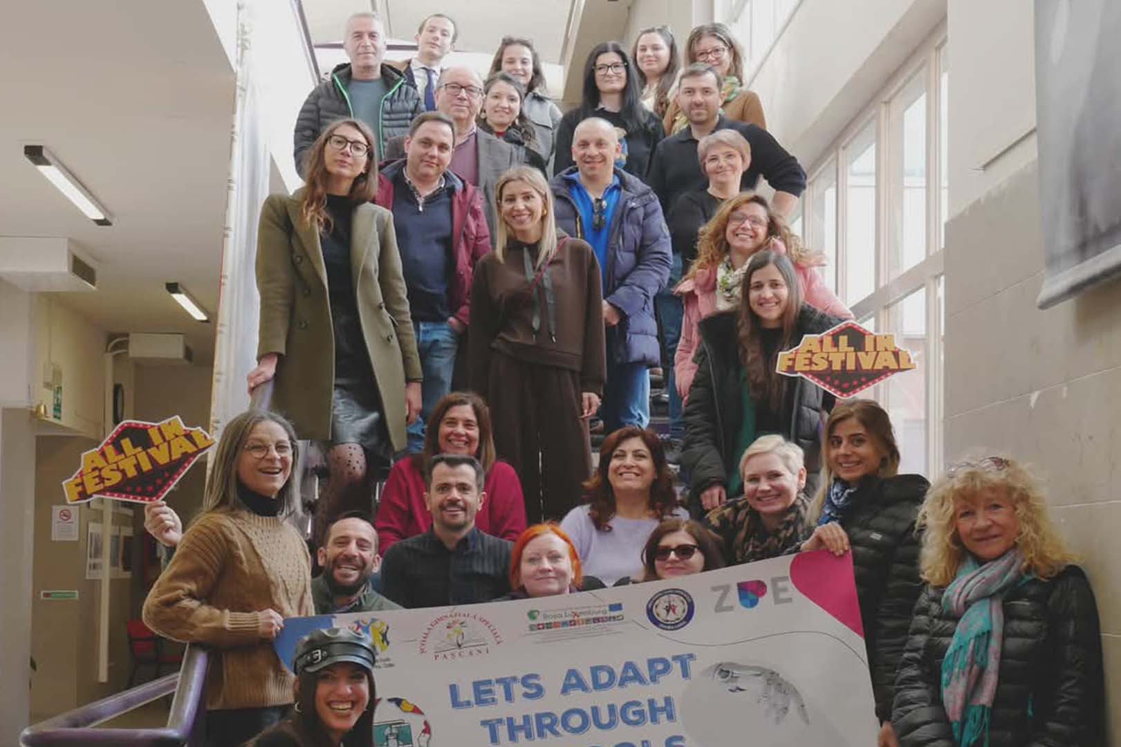 Mobilidade a Itália, no âmbito do Projeto Erasmus+ “Let`s Adapt through ITC Tools”