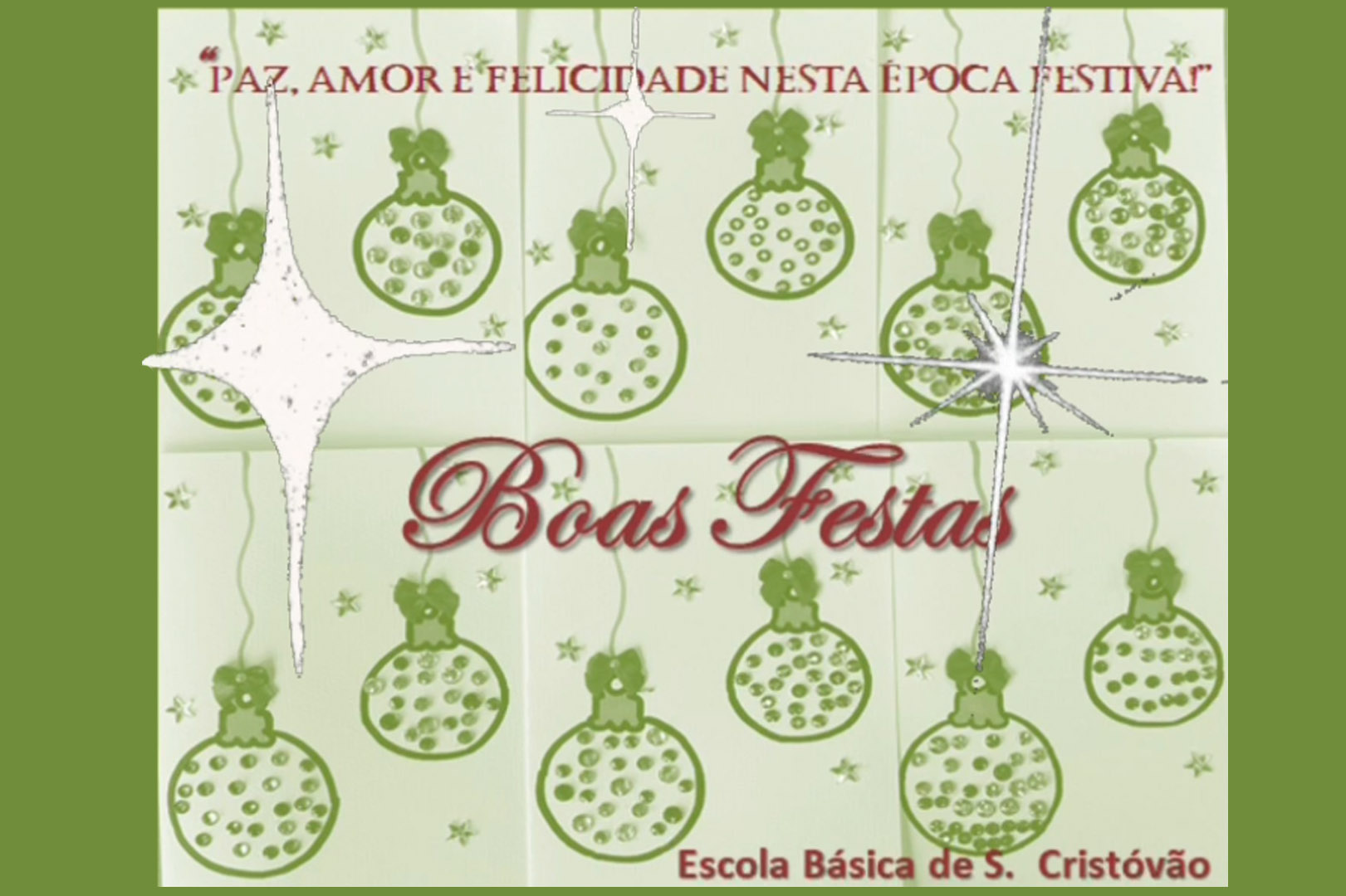 Festa de Natal da Escola Básica de S. Cristóvão