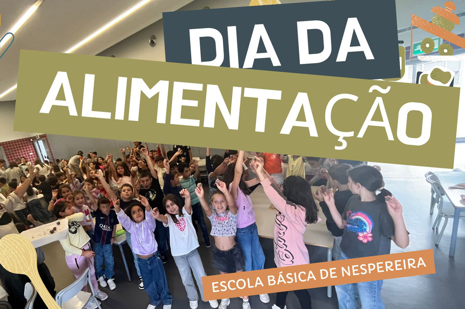 Aprender a Comer Bem: Alunos da Escola Básica de Nespereira Celebram o Dia Mundial da Alimentação com Brigadeiros Saudáveis