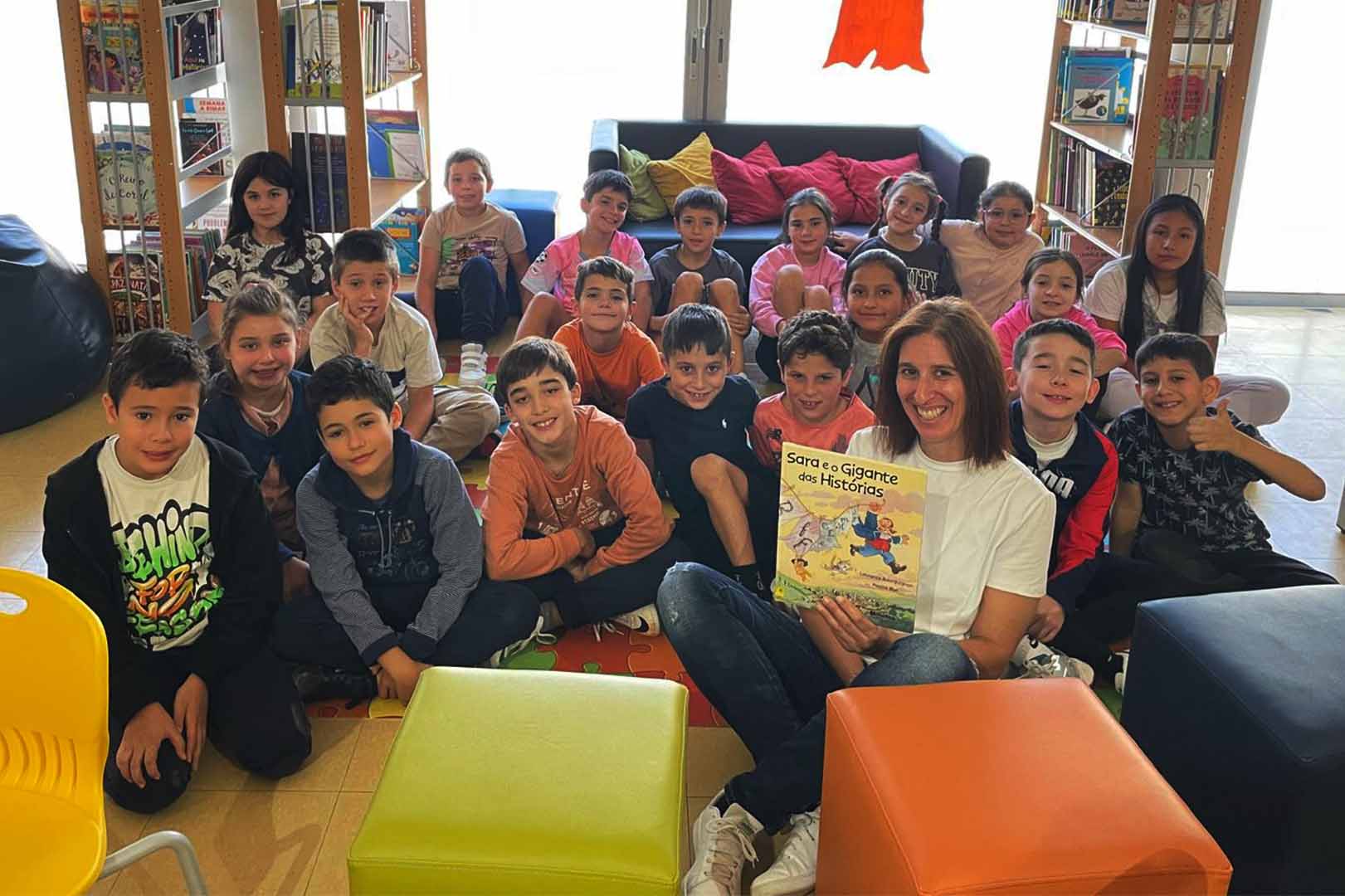 Receção aos alunos nas Bibliotecas Escolares