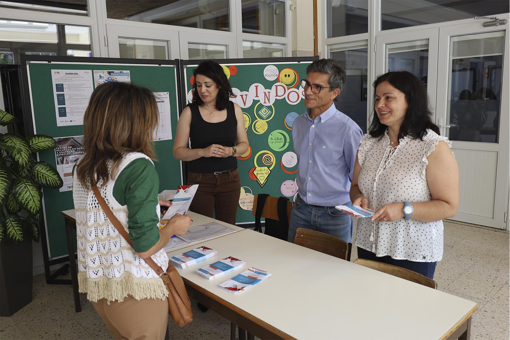 Centro Qualifica presente na receção à comunidade educativa
