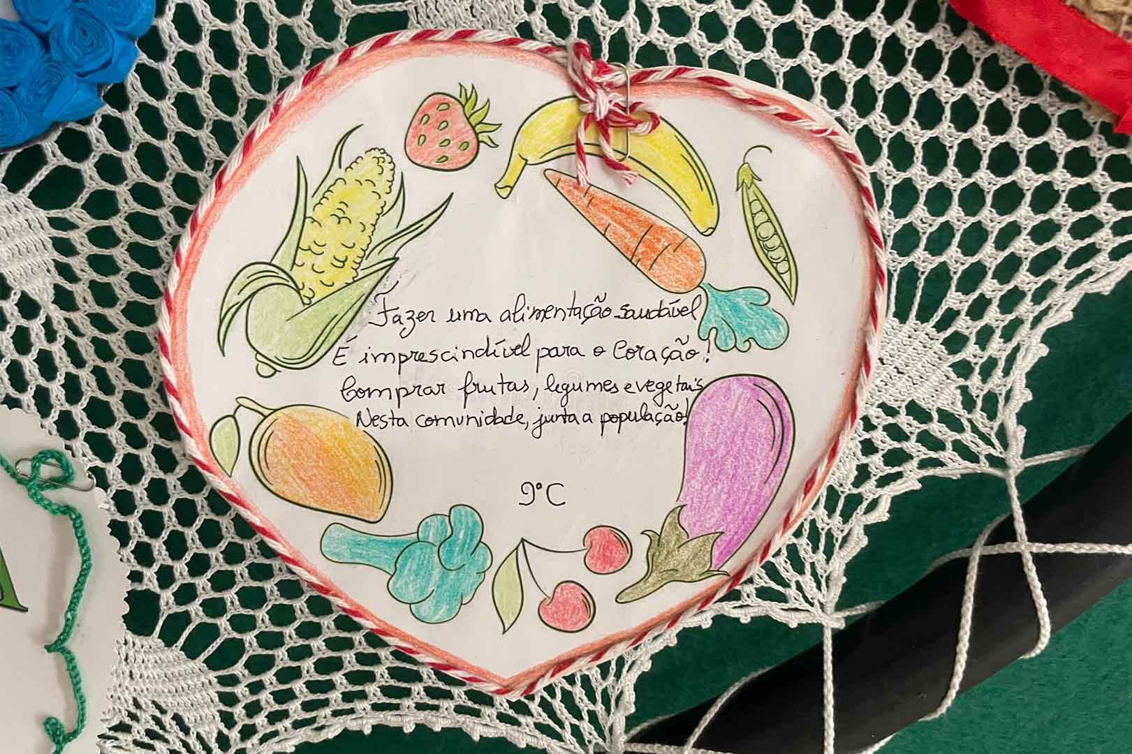 Comunidade Escolar Unida no Dia Mundial da Alimentação