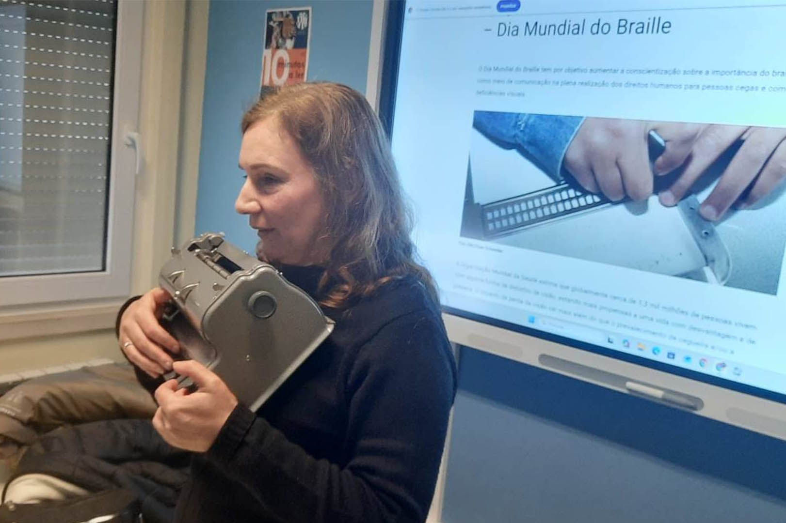 Comemoração do Dia Mundial do Braille