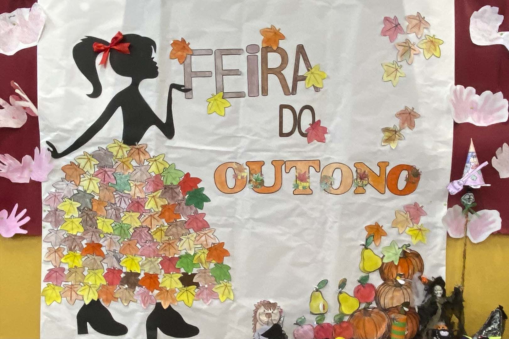 Feira de Outono encheu a Escola Básica de São Cristóvão de Nogueira de cor, alegria e tradição