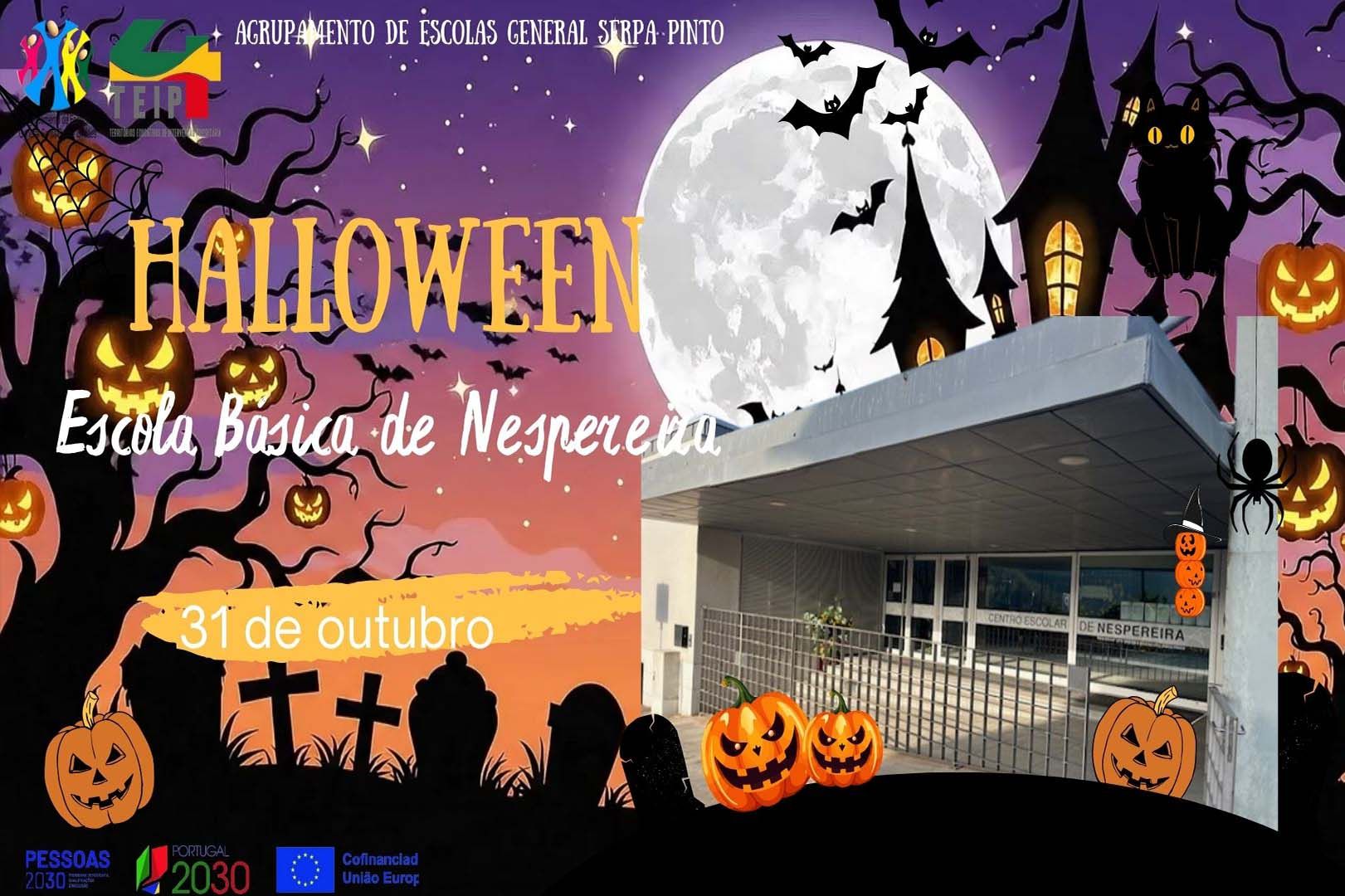 Halloween na Escola Básica de Nespereira: um dia de magia, sustos e muita alegria!