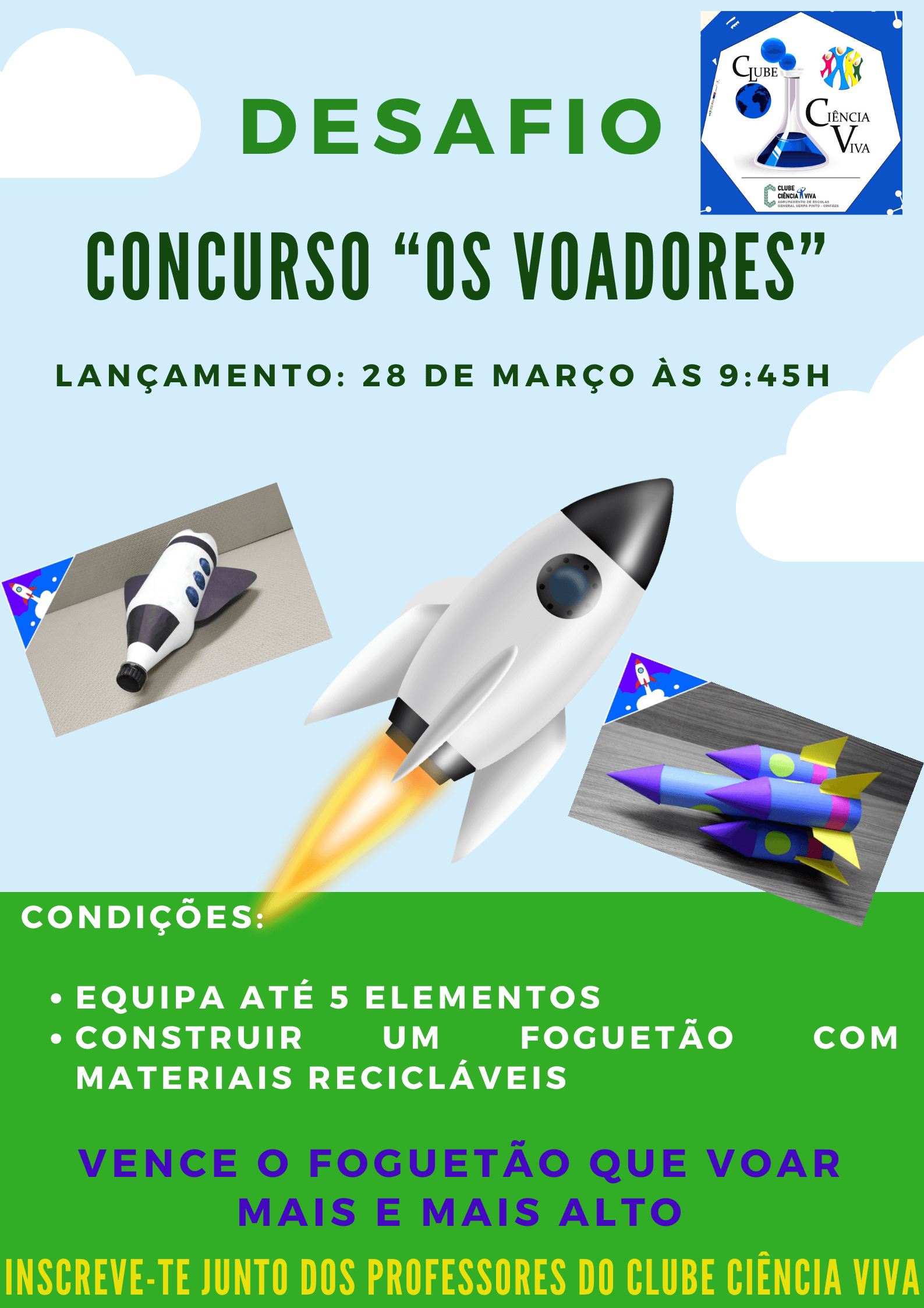 Clube Ciência Viva - Concurso “Os Voadores”