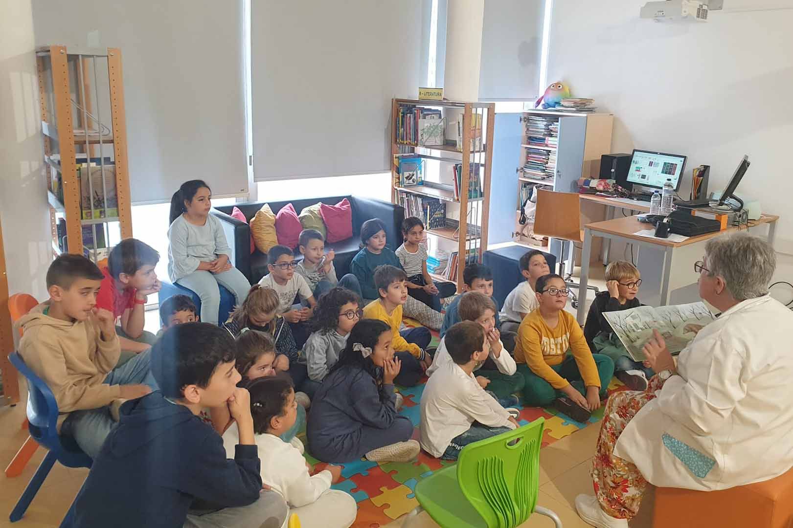 Leituras na Biblioteca Escolar de Cinfães