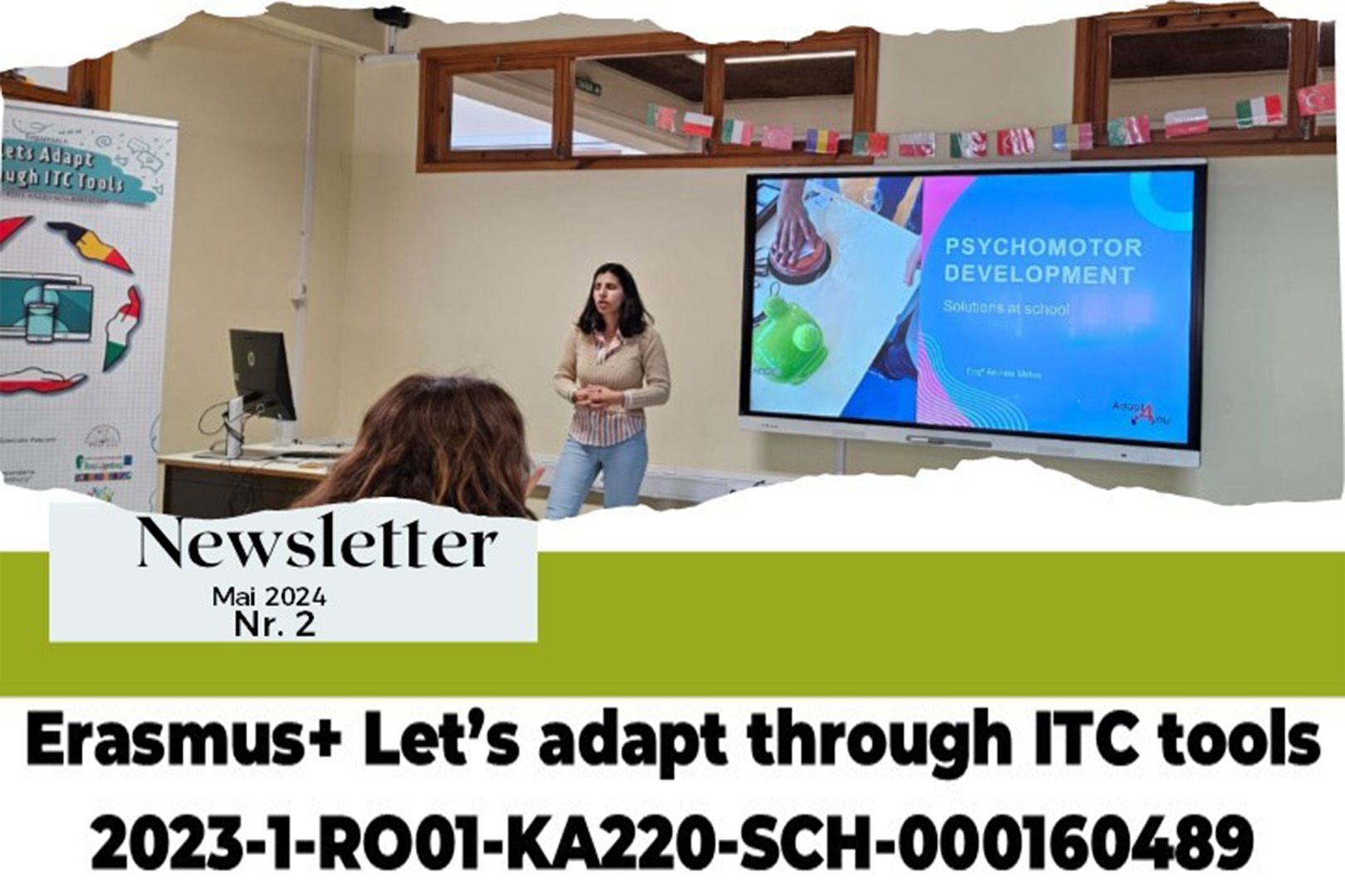 Projeto Erasmus+ "Let´s adapt though ITC tools"