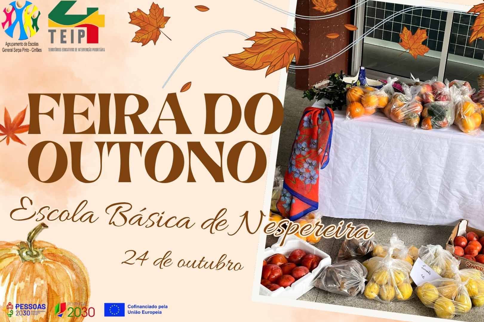 Feira de Outono na Escola Básica de Nespereira