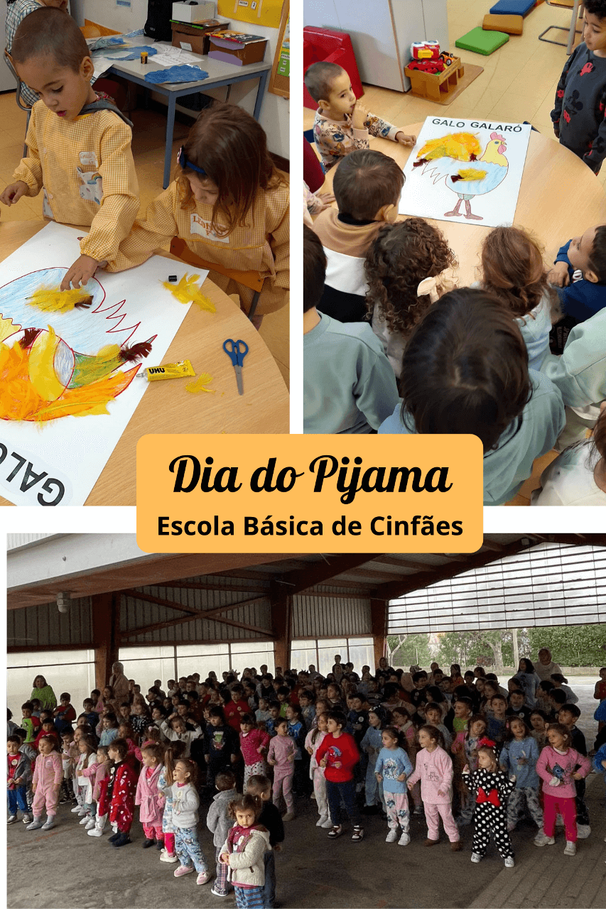 Dia do Pijama na Escola Básica de Cinfães