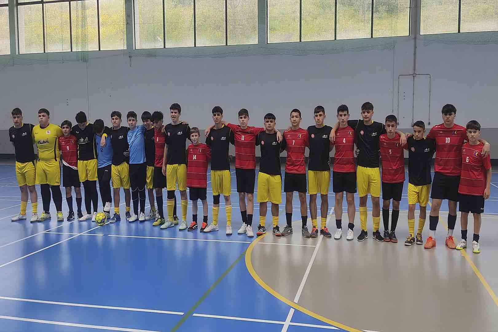 Futsal iniciados masculinos: Inter-Regional