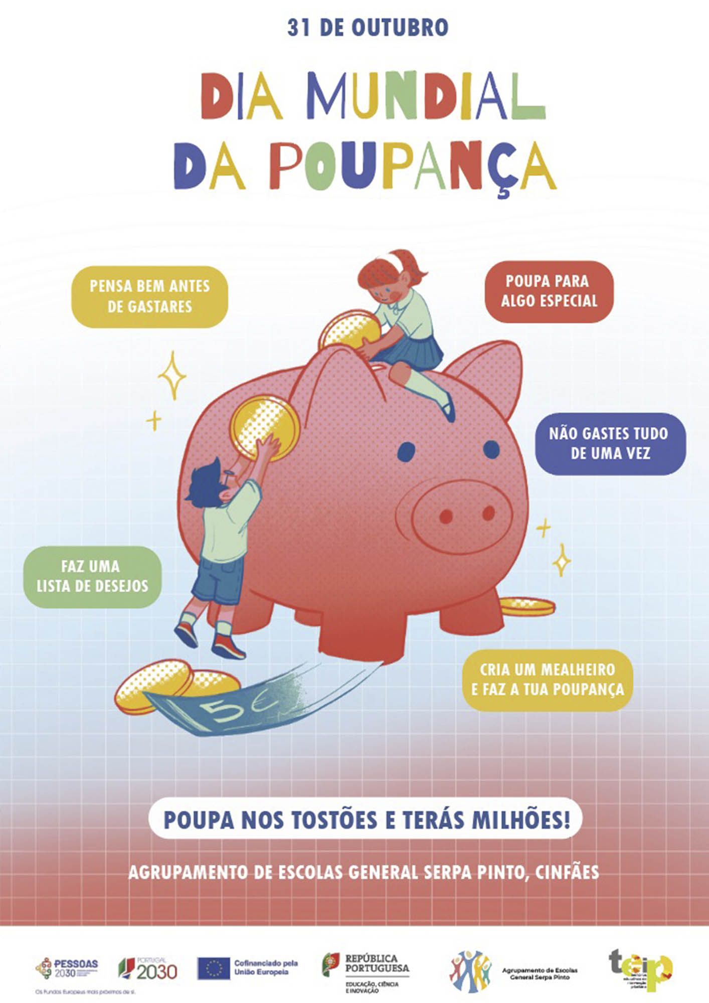 #Dia Mundial da Poupança